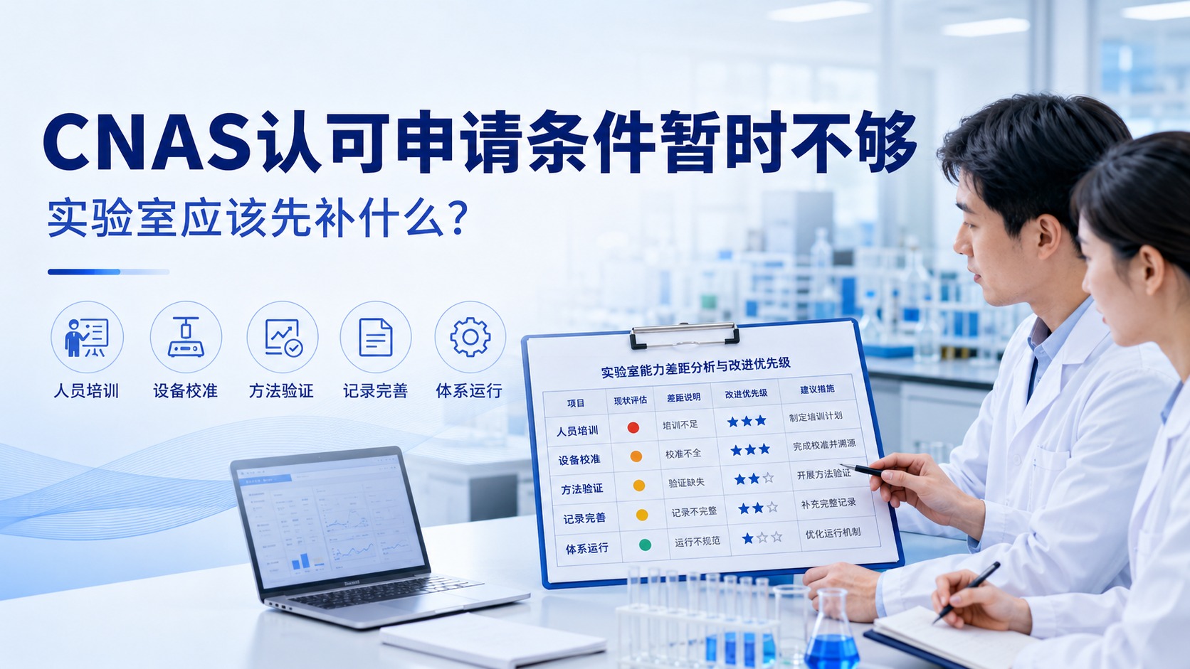 CNAS认可申请条件
