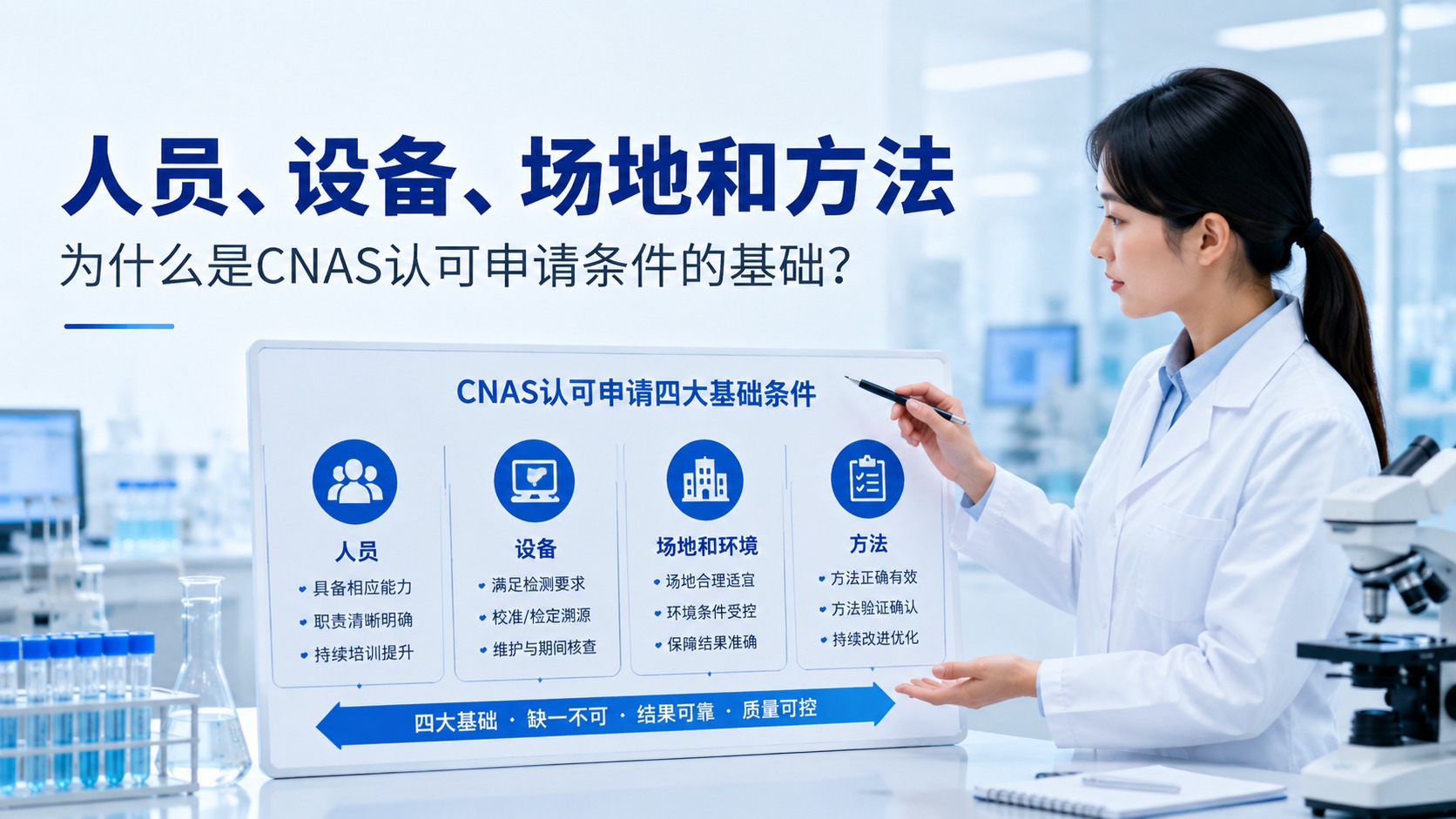 CNAS认可申请条件